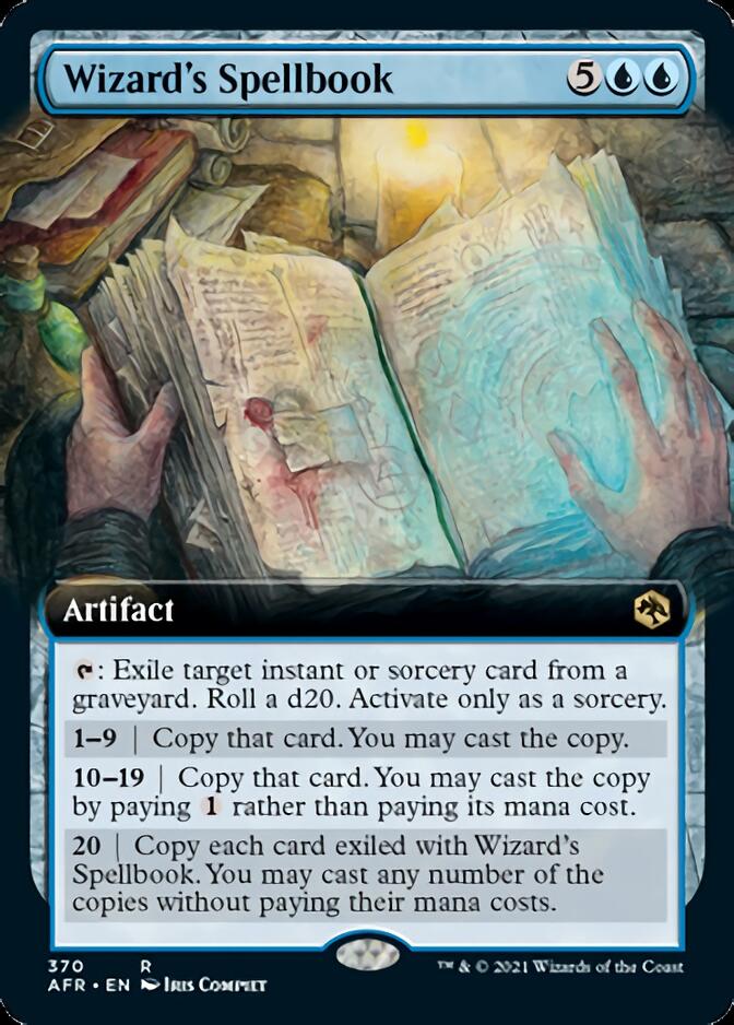 Wizard's Spellbook (Extended Art) [Dungeons & Dragons: Adventures in the Forgotten Realms] | Gear Gaming Bentonville