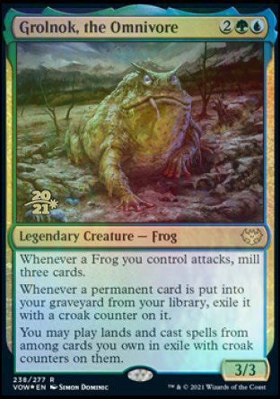 Grolnok, the Omnivore [Innistrad: Crimson Vow Prerelease Promos] | Gear Gaming Bentonville