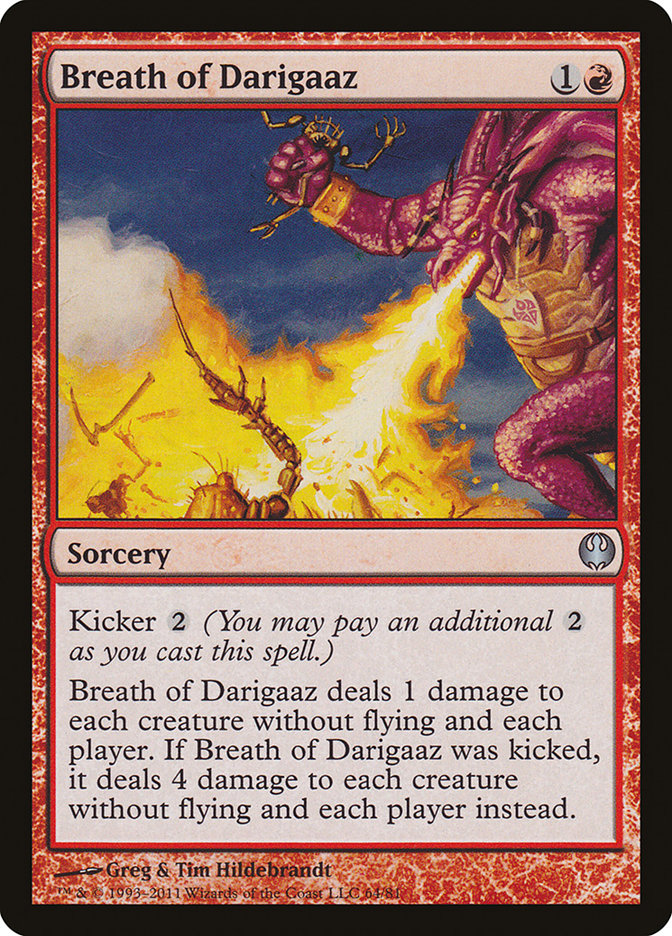 Breath of Darigaaz [Duel Decks: Knights vs. Dragons] | Gear Gaming Bentonville