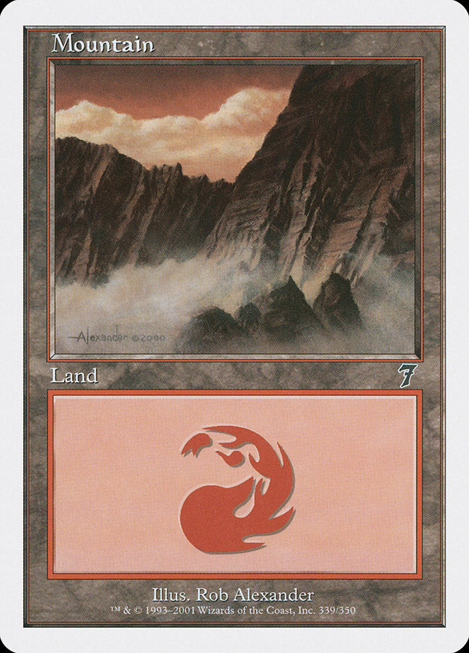 Mountain (339) [Seventh Edition] | Gear Gaming Bentonville