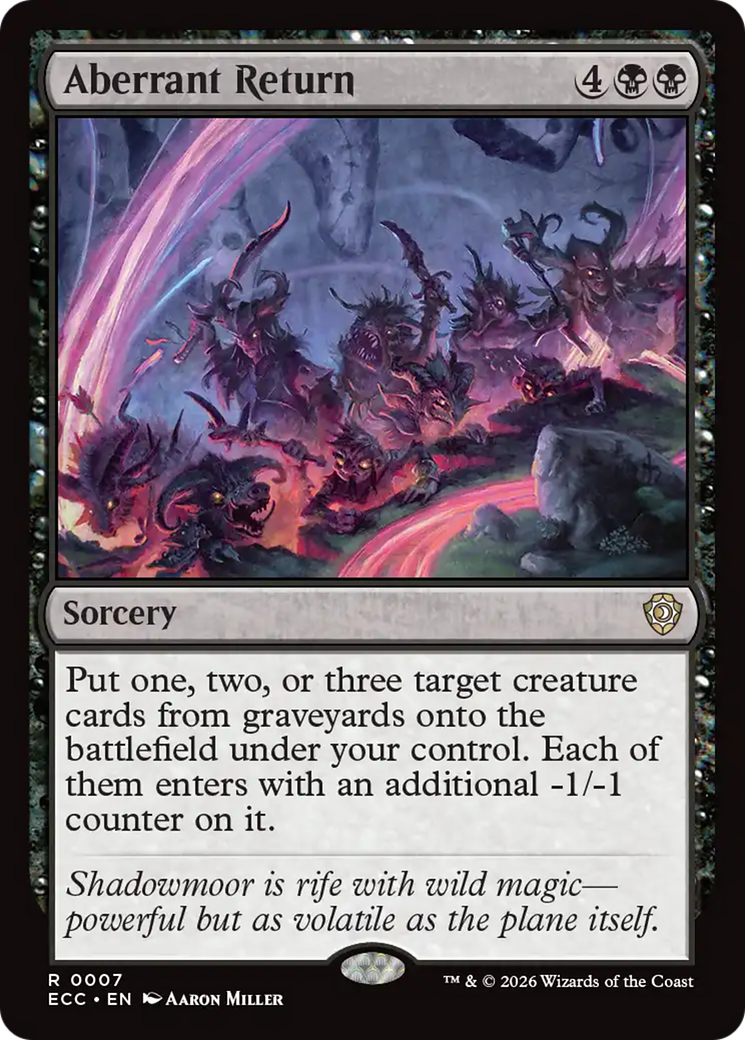 Aberrant Return [Lorwyn Eclipsed Commander] | Gear Gaming Bentonville