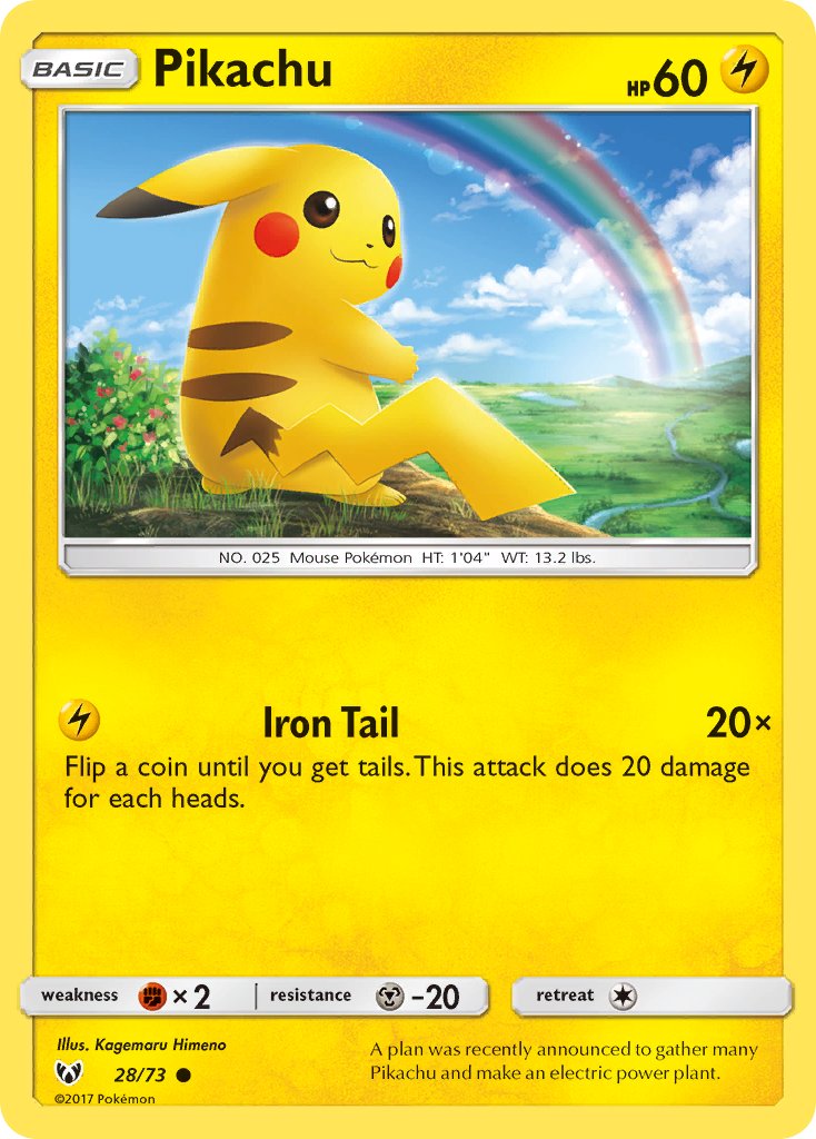 Pikachu (28/73) (Water Web Holo) [Miscellaneous Cards] | Gear Gaming Bentonville