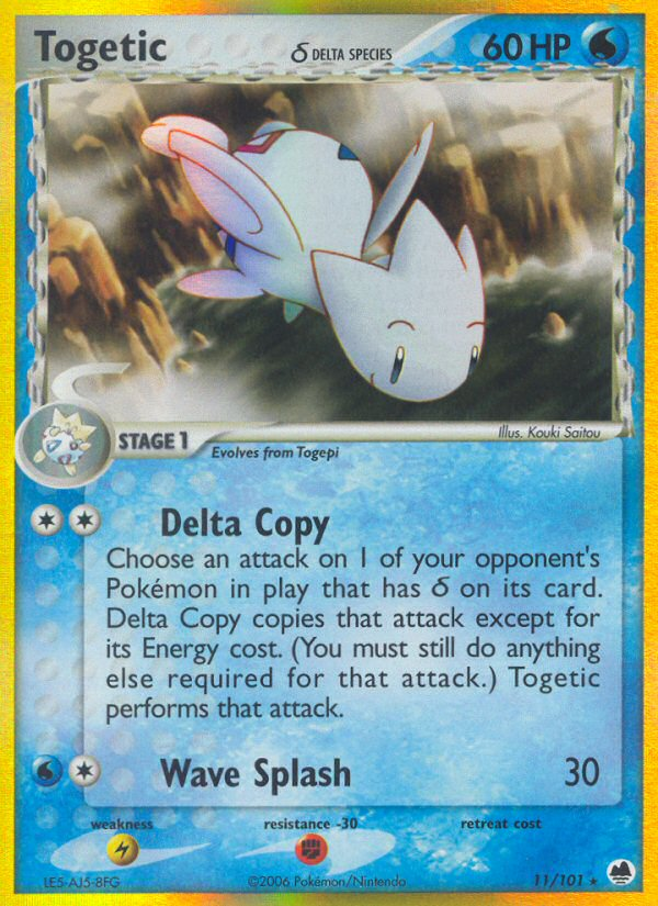 Togetic (11/101) (Delta Species) [EX: Dragon Frontiers] | Gear Gaming Bentonville