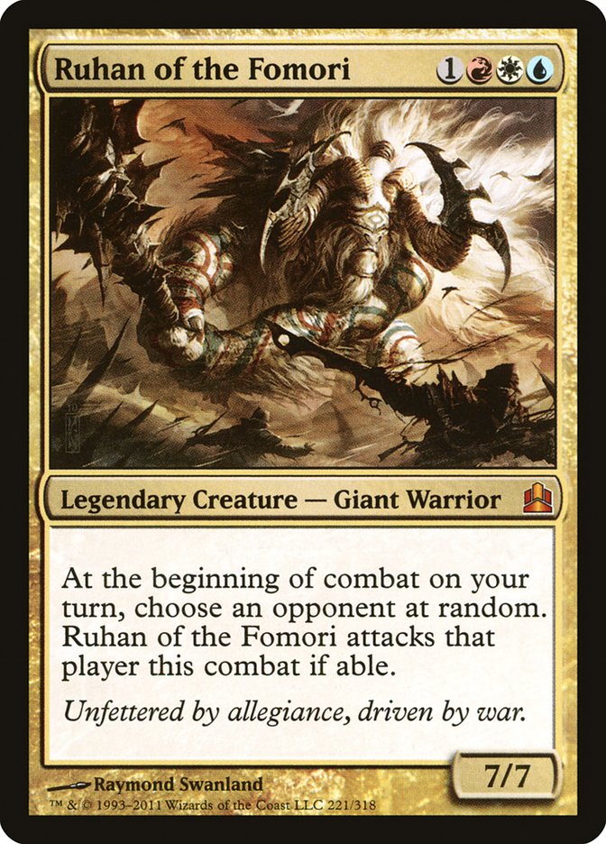 Ruhan of the Fomori [Commander 2011] | Gear Gaming Bentonville