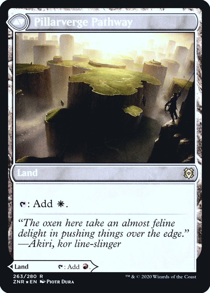 Needleverge Pathway // Pillarverge Pathway [Zendikar Rising Prerelease Promos] | Gear Gaming Bentonville