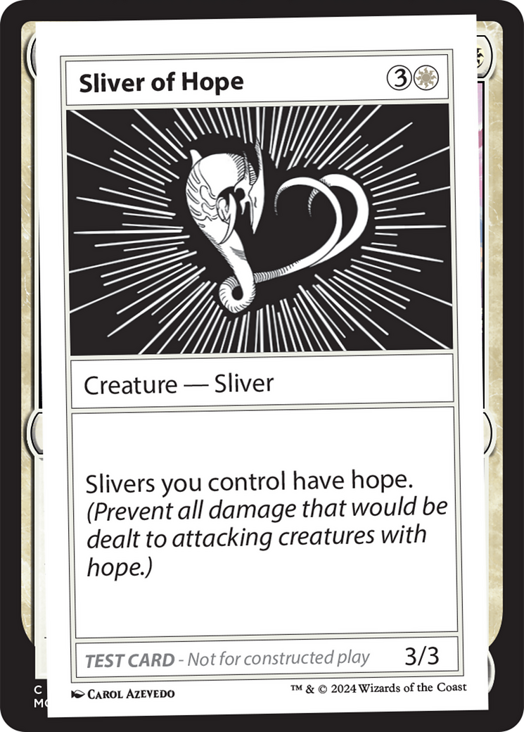 Sliver of Hope [Mystery Booster 2 Playtest Cards] | Gear Gaming Bentonville