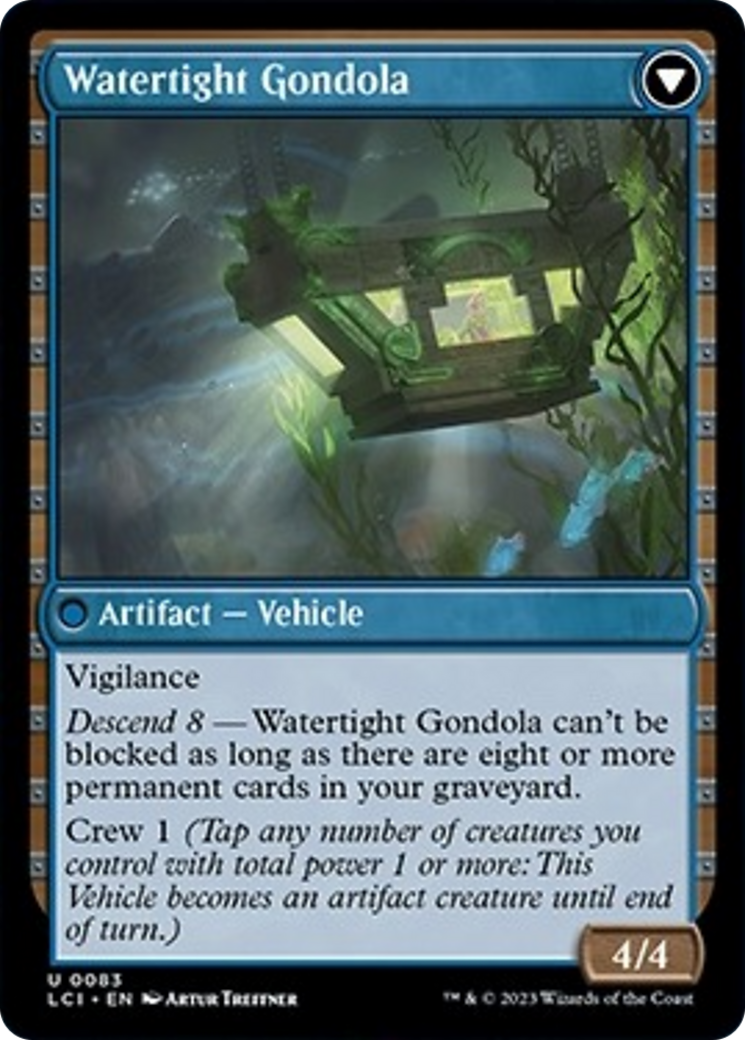 Waterlogged Hulk // Watertight Gondola [The Lost Caverns of Ixalan] | Gear Gaming Bentonville