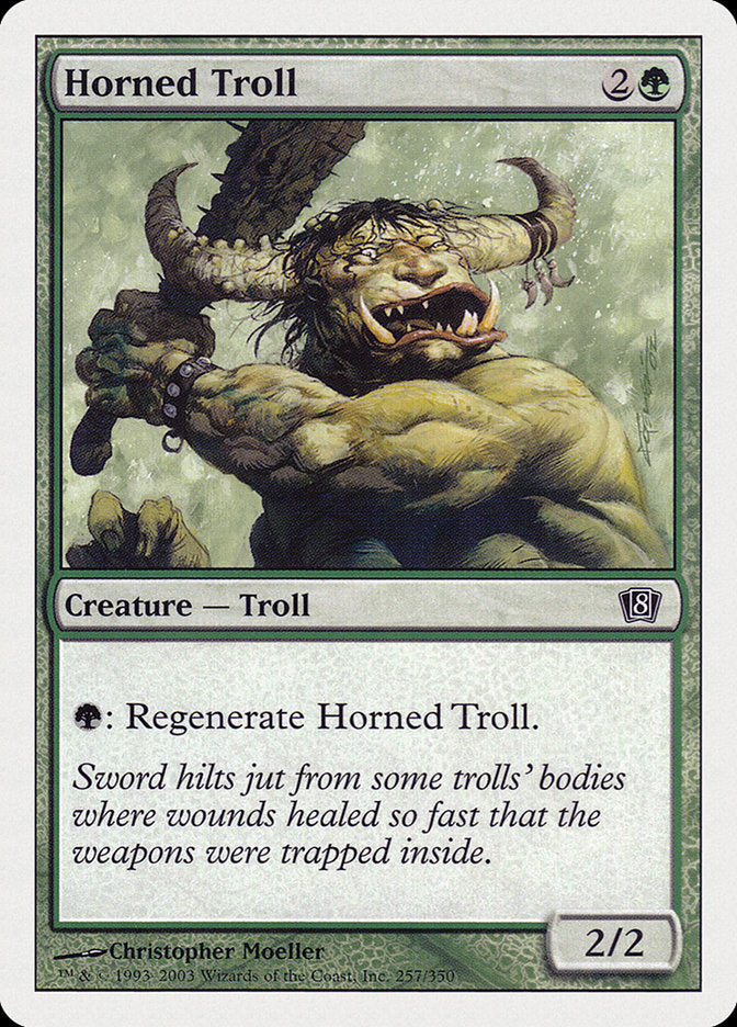 Horned Troll [Eighth Edition] | Gear Gaming Bentonville