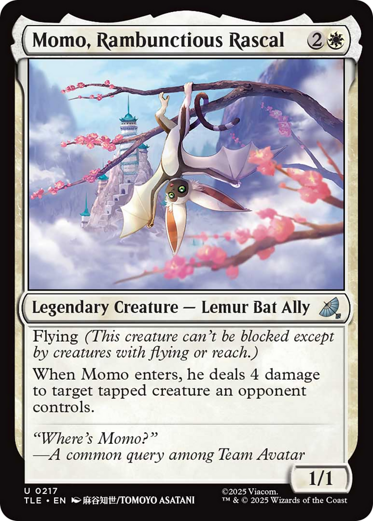 Momo, Rambunctious Rascal [Avatar: The Last Airbender: Eternal-Legal] | Gear Gaming Bentonville