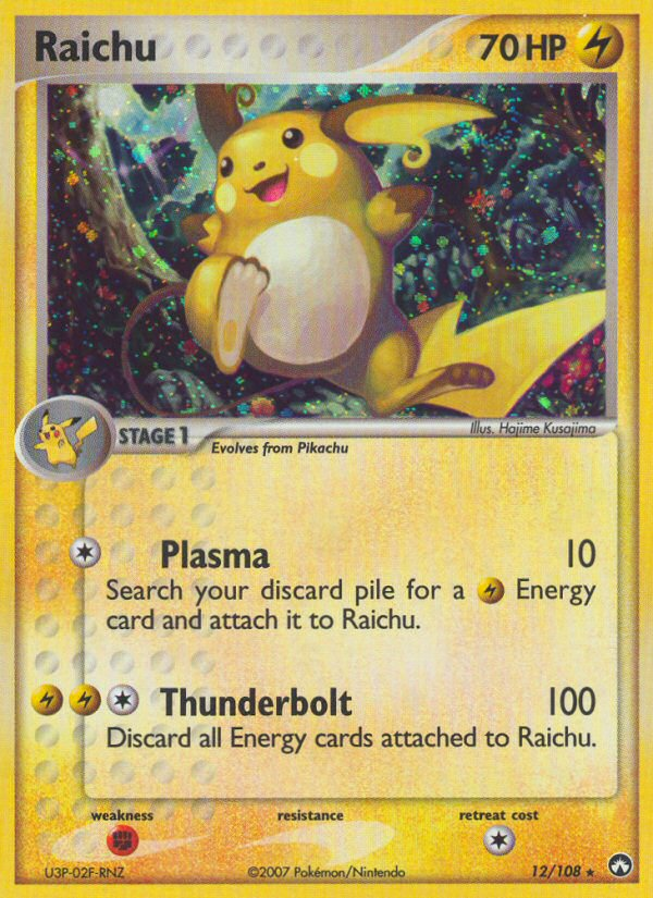 Raichu (12/108) [EX: Power Keepers] | Gear Gaming Bentonville