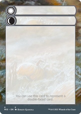 Helper Card (8/9) [Innistrad: Midnight Hunt Tokens] | Gear Gaming Bentonville