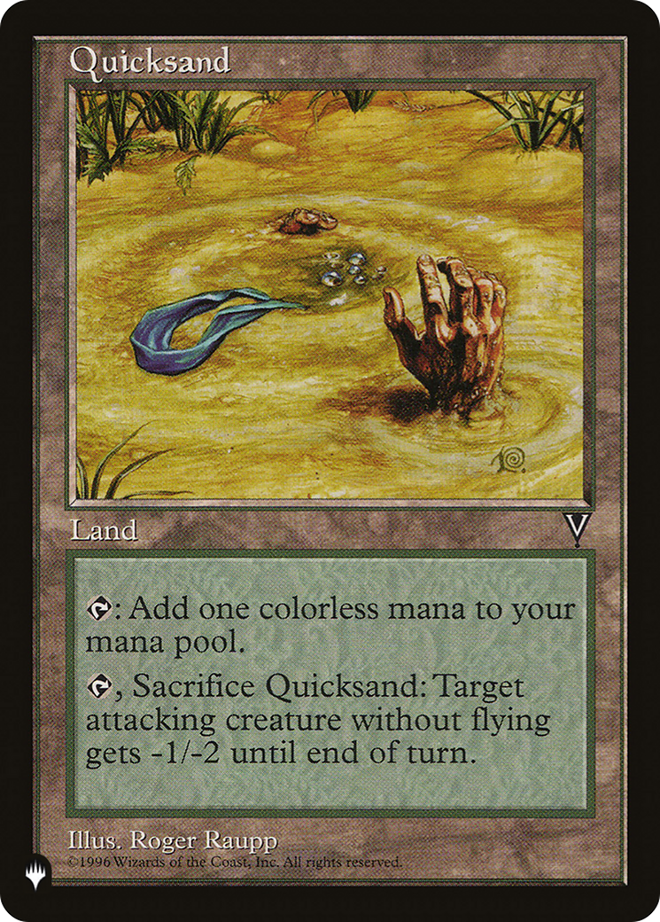 Quicksand [The List Reprints] | Gear Gaming Bentonville