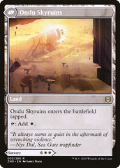 Ondu Inversion // Ondu Skyruins [Zendikar Rising] | Gear Gaming Bentonville