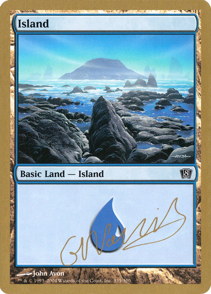 Island (gn335) (Gabriel Nassif) [World Championship Decks 2004] | Gear Gaming Bentonville