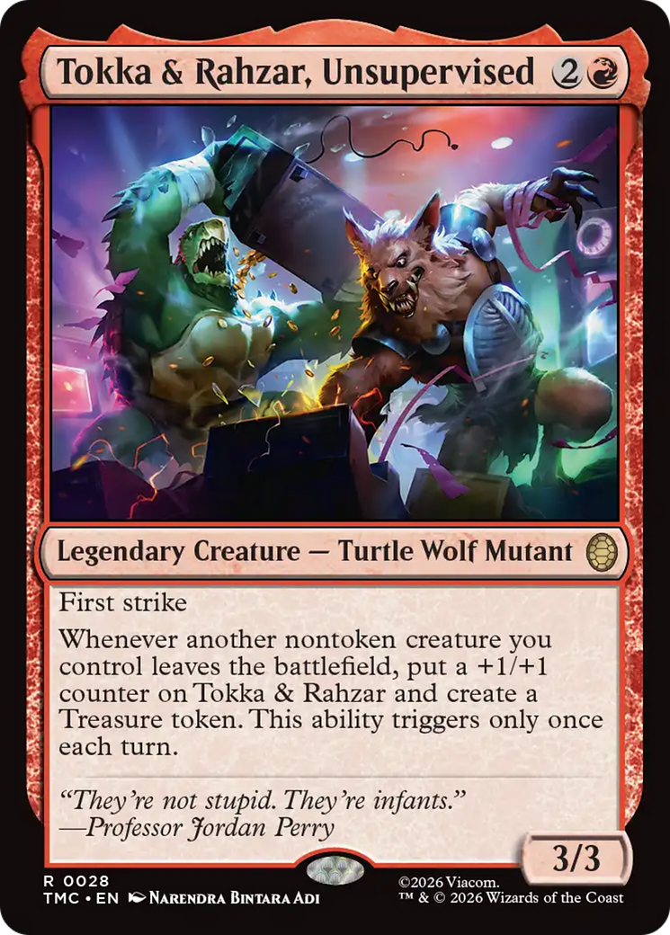 Tokka & Rahzar, Unsupervised [Teenage Mutant Ninja Turtles Commander] | Gear Gaming Bentonville
