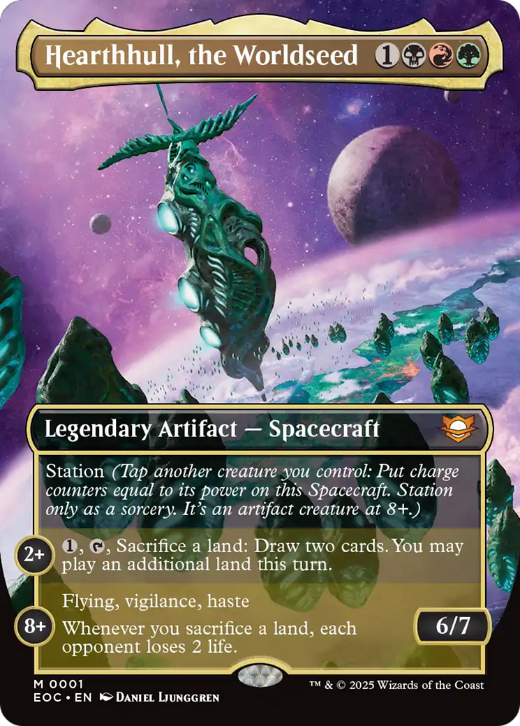 Hearthhull, the Worldseed (Borderless) [Edge of Eternities Commander] | Gear Gaming Bentonville