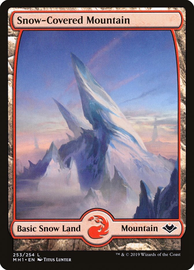 Snow-Covered Mountain [Modern Horizons] | Gear Gaming Bentonville