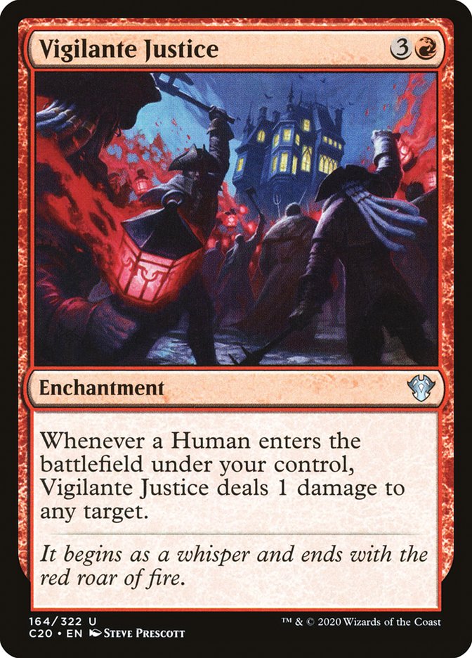 Vigilante Justice [Commander 2020] | Gear Gaming Bentonville