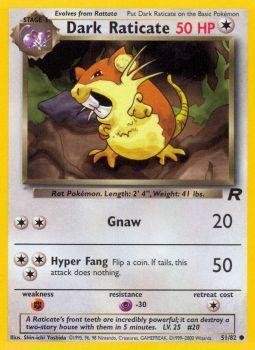 Dark Raticate (51/82) [Team Rocket Unlimited] | Gear Gaming Bentonville