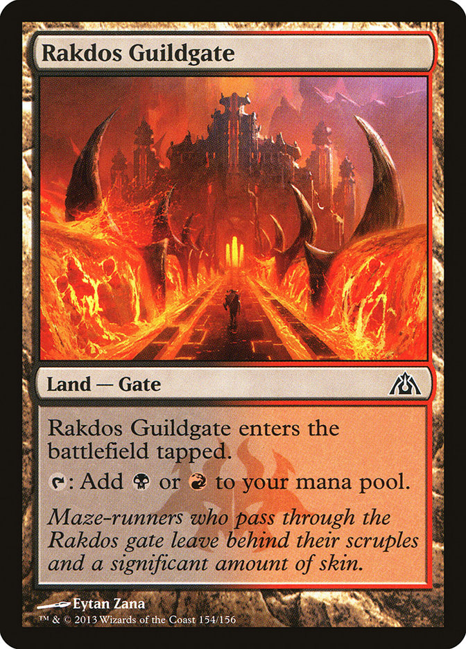 Rakdos Guildgate [Dragon's Maze] | Gear Gaming Bentonville