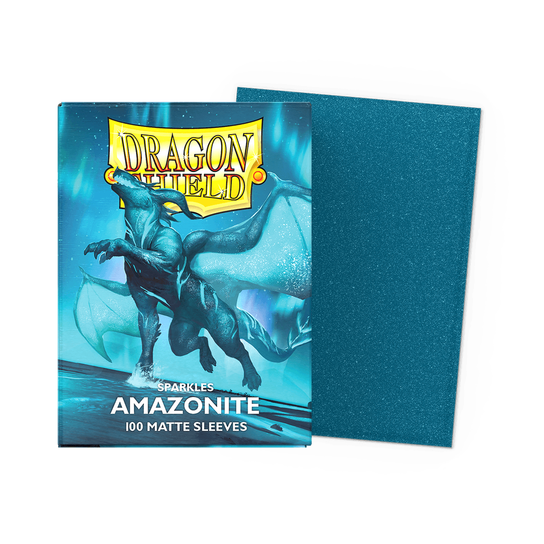 Standard Dragon Shield Matte Sleeves – Amazonite (100ct) | Gear Gaming Bentonville