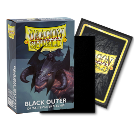 Dragon Shield Matte (100ct) Black Outer | Gear Gaming Bentonville