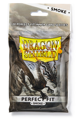 Standard Dragon Shield Perfect Fit Top Load Sleeves – Smoke (100ct) | Gear Gaming Bentonville