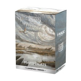 Dragon Shield Sleeves: Standard Matte Dual Art Magic the Gathering Landfall Series - Marsh Flats 100CT | Gear Gaming Bentonville