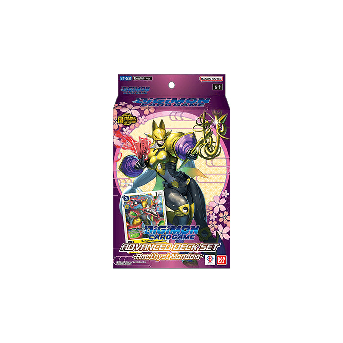Digimon TCG: Advanced Deck Amethyst Mandala (ST22) | Gear Gaming Bentonville