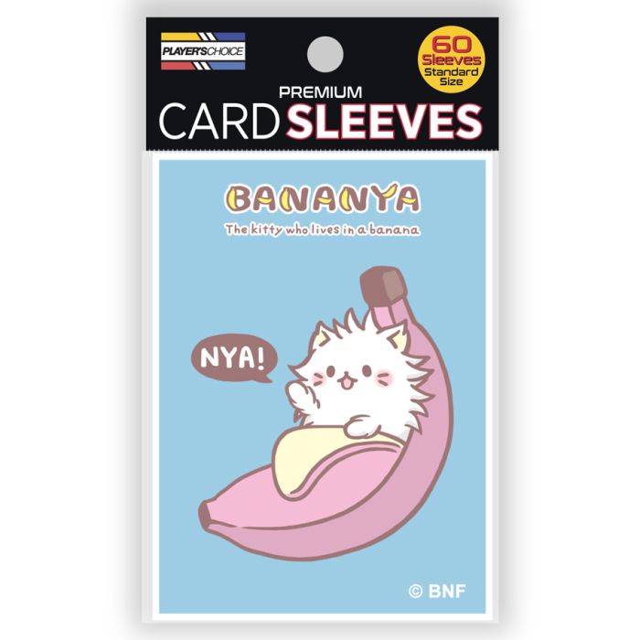 Officially Licensed Bananya Sleeves - Long Haired Bananya Blue | Gear Gaming Bentonville