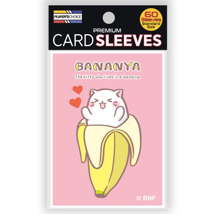 Officially Licensed Bananya Sleeves - Lovely Bananya Pink | Gear Gaming Bentonville