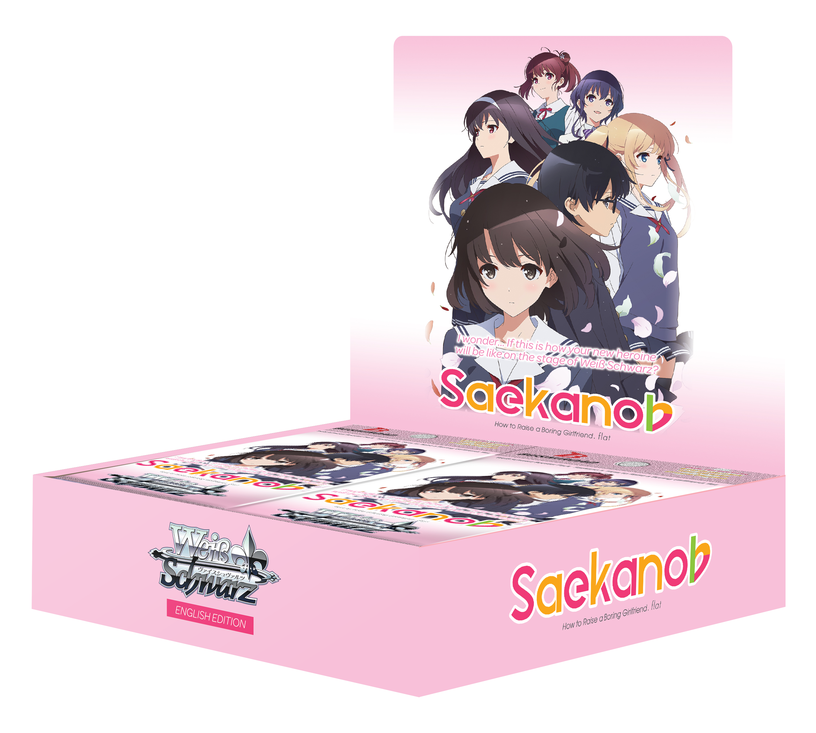 Weiss Schwarz: Saekano - How to Raise a Boring Girlfriend flat Booster box | Gear Gaming Bentonville