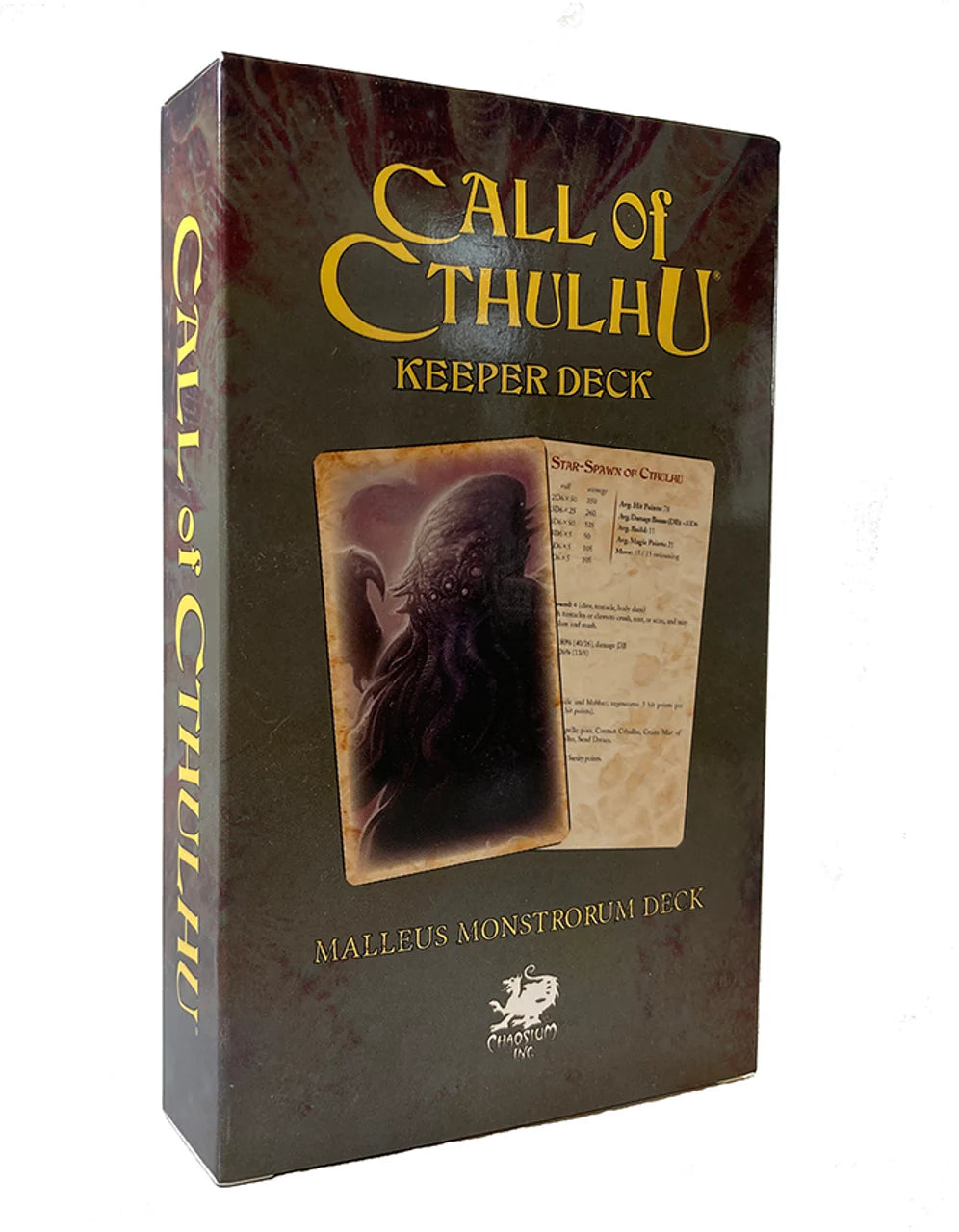 Call of Cthulu Keeper Deck- Malleus Monstrorum Deck | Gear Gaming Bentonville