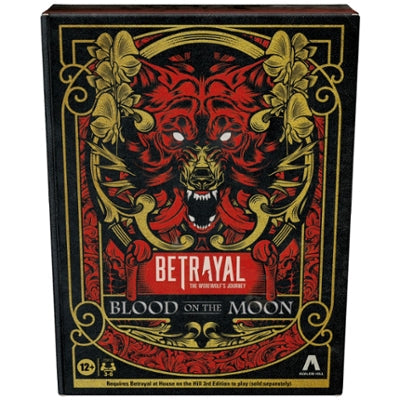 Betrayal the Werewolf's Journey Blood on the Moon Expansion Pack, Requires Betrayal at HOTH 3rd Edition to Play (Sold Separately) | Gear Gaming Bentonville