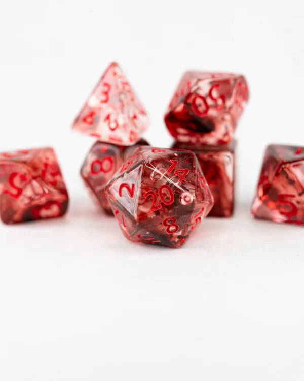 Sacrifice Acrylic Dice 7pc Set | Gear Gaming Bentonville
