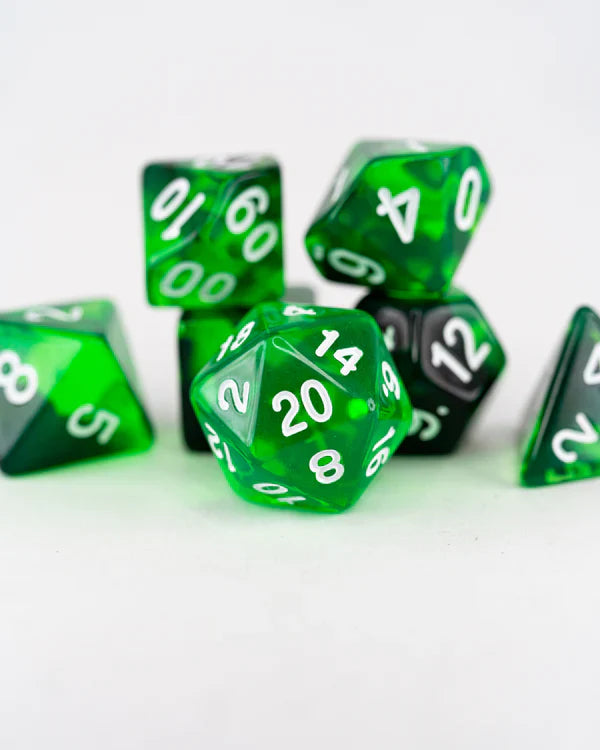Earthstone Acrylic Dice 7pc Set | Gear Gaming Bentonville