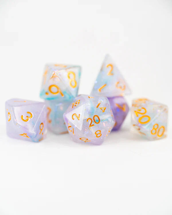 Wind Whisper Acrylic Dice 7pc Set | Gear Gaming Bentonville