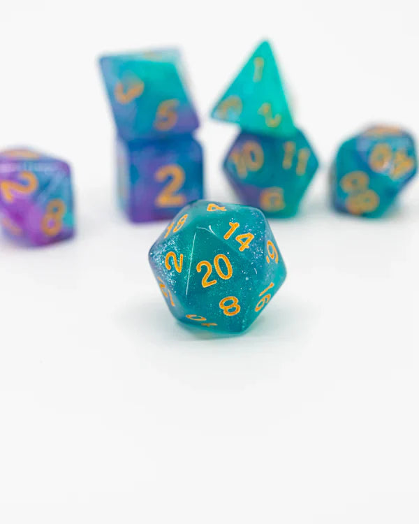 Siren Song Acrylic Dice 7pc Set | Gear Gaming Bentonville