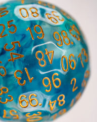 Fires of Elysium | Acrylic | Individual d100 Percentile Dice | Gear Gaming Bentonville