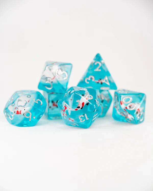 Koi Inclusion Dice 7pc Set | Gear Gaming Bentonville