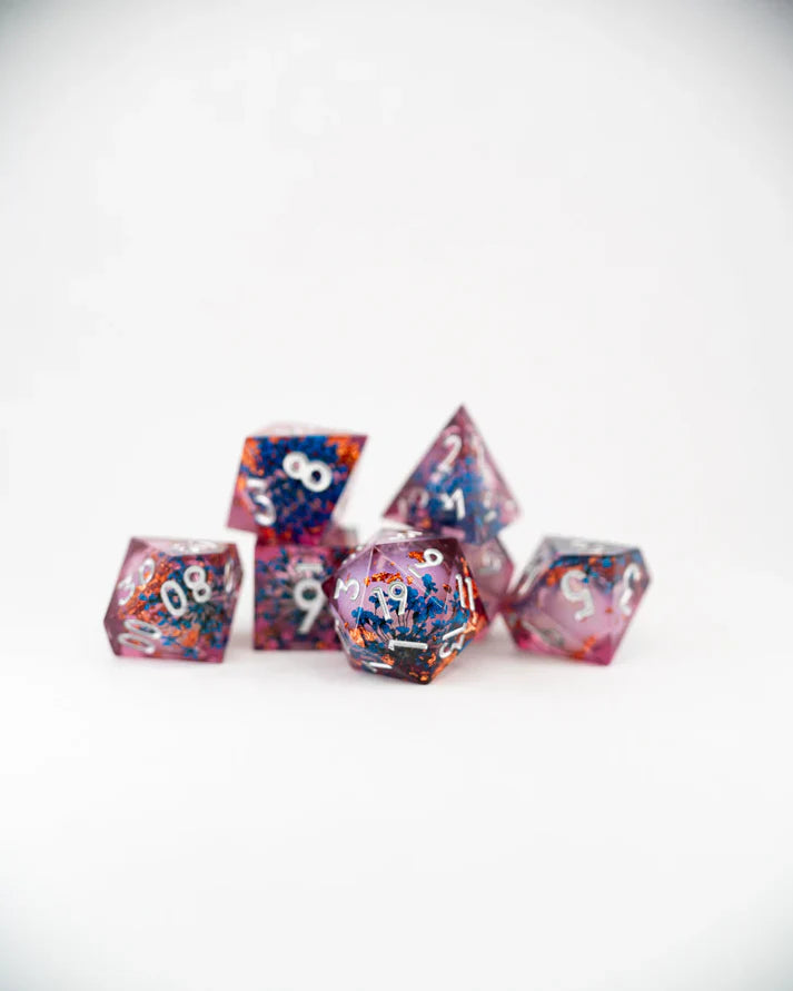 Memento Mei | 7 Piece Liquid Core Dice Set | Gear Gaming Bentonville