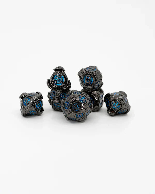 Nikola Metal Dice 7pc Set | Gear Gaming Bentonville