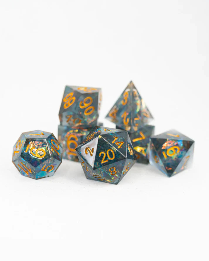 Panopticon | 7 Piece Sharp Edge Dice Set | Gear Gaming Bentonville
