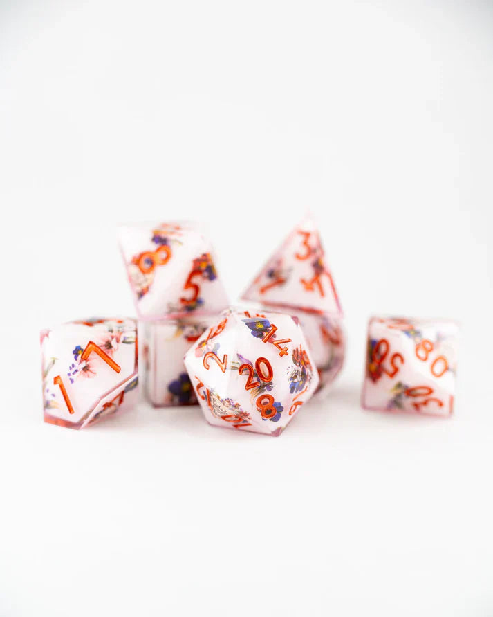 Dollhouse | Double Cast | 7 Piece Sharp Edge Dice Set | Gear Gaming Bentonville