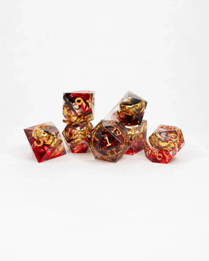 One for the Dark Lord | Ring Inclusion | 7 Piece Sharp Edge Dice Set | Gear Gaming Bentonville