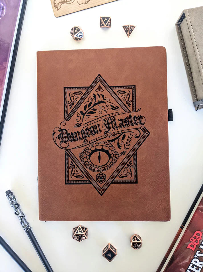 Vintage Dungeon Master | Vegan Leather Journal | Gear Gaming Bentonville