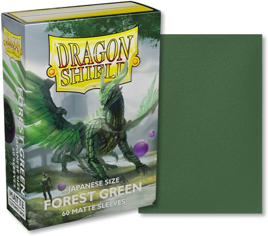 Dragon Shield Mini Matte (60ct) Forest Green | Gear Gaming Bentonville
