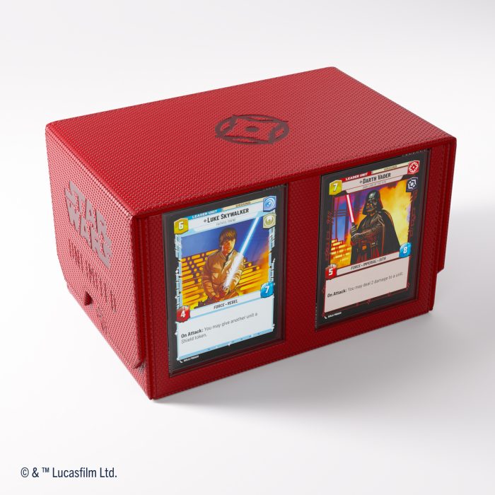 Gamegenic Star Wars Unlimited  Double Deck Pod - Red | Gear Gaming Bentonville