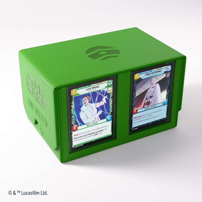 Gamegenic Star Wars Unlimited  Double Deck Pod - Green | Gear Gaming Bentonville