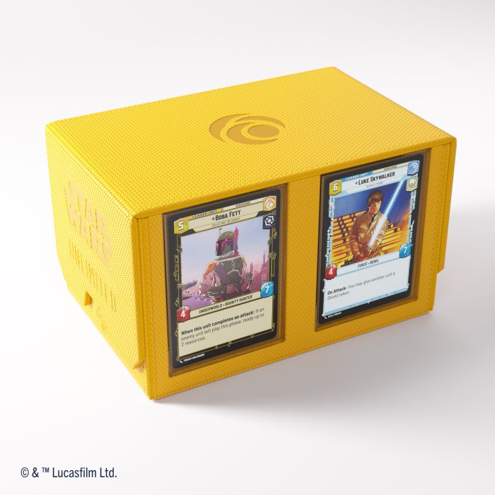 Gamegenic Star Wars Unlimited  Double Deck Pod - Yellow | Gear Gaming Bentonville
